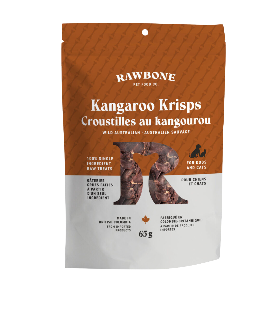 Rawbone Pet Food Co. - Wild Kangaroo Krisps