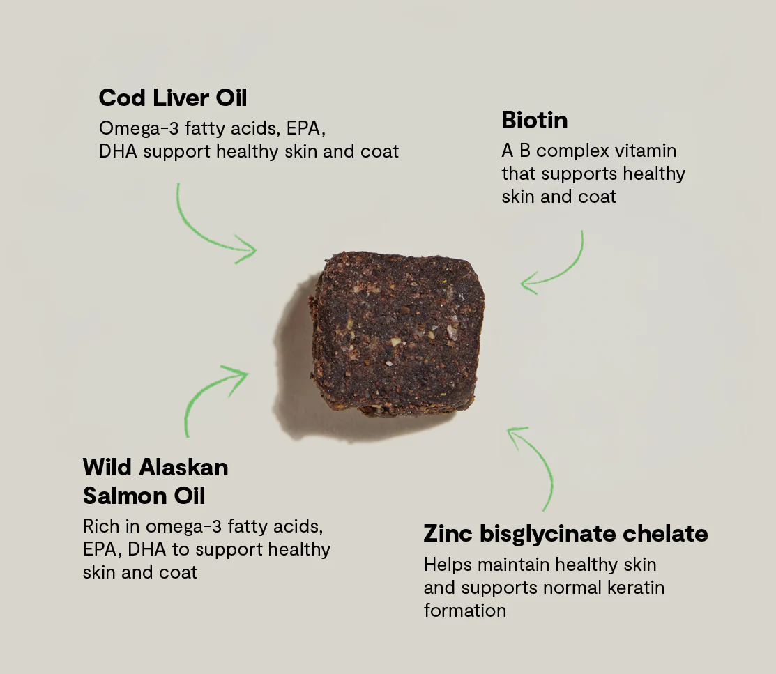 Open Farm - Skin & Coat Supplement Chews for Dogs