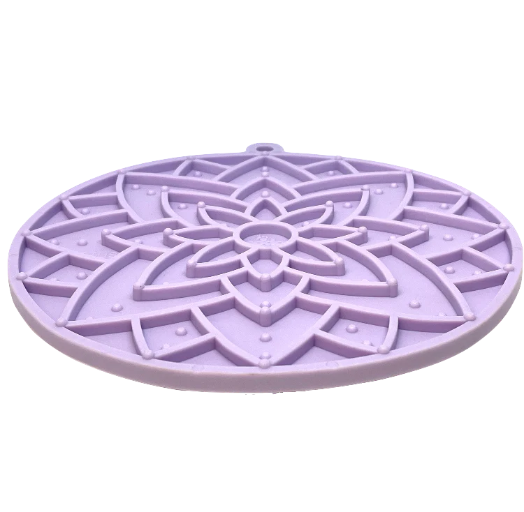 SodaPup - Lotus Design Enrichment Lick Mat with Suction Cups