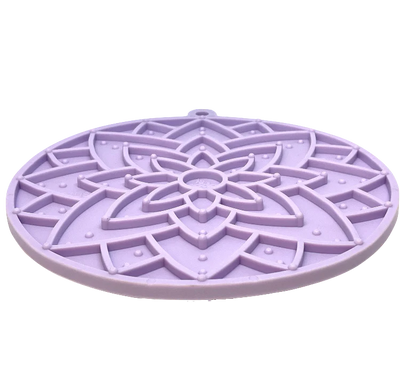 SodaPup - Lotus Design Enrichment Lick Mat with Suction Cups