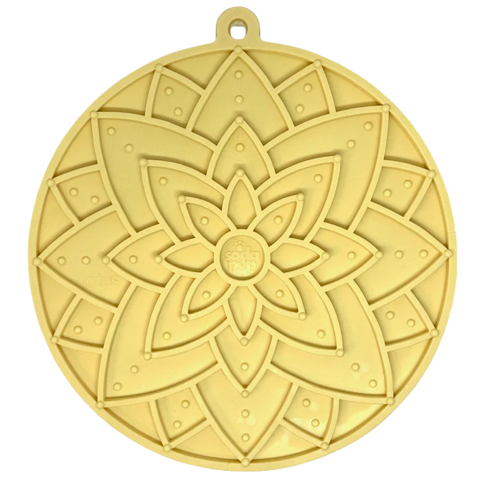 SodaPup - Lotus Design Enrichment Lick Mat with Suction Cups