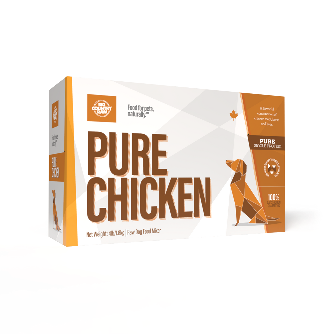 Big Country Raw - Pure Meals - 4 lbs