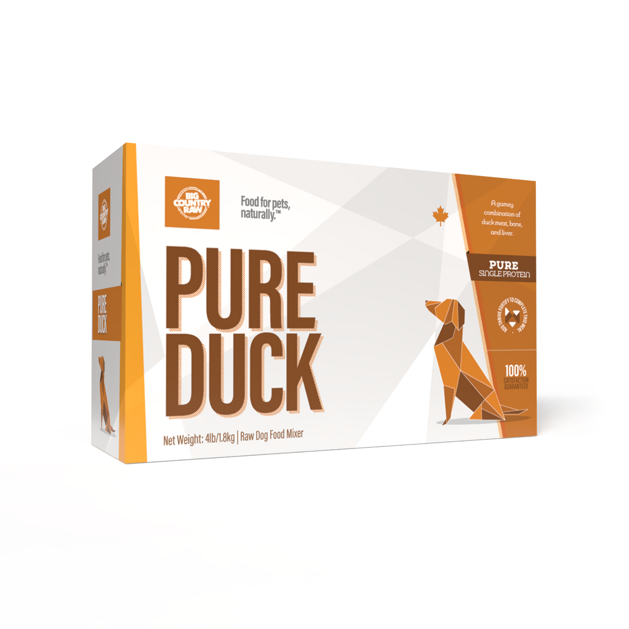 Big Country Raw - Pure Meals - 4 lbs