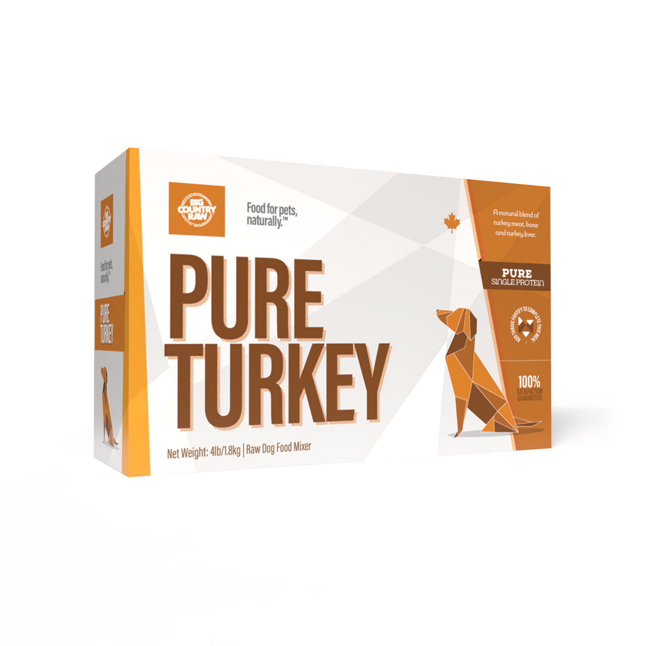 Big Country Raw - Pure Meals - 4 lbs