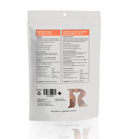 Rawbone Pet Food Co. - Salmon Krisps