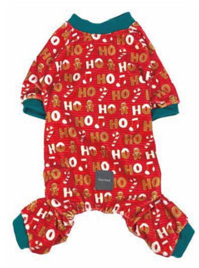 Fuzzyard - Ho Ho Ho Gingerbread Pajamas