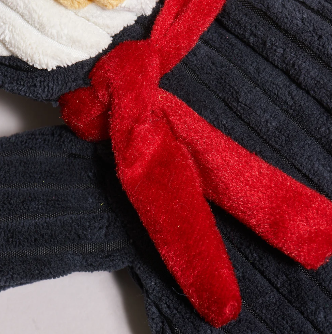 HuggleHounds - Charlie Penguin Flattie Plush Toy