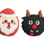 HuggleHounds - Grumpus + Santa 2 Pack Ruff-Tex Balls