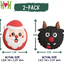 HuggleHounds - Grumpus + Santa 2 Pack Ruff-Tex Balls