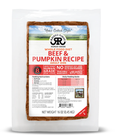 Raised Right - Original and Veterinary Support Recipes