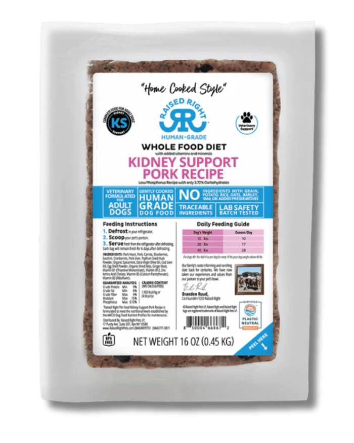 Raised Right - Original and Veterinary Support Recipes