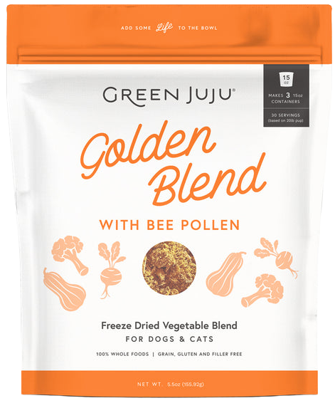 Green Juju - Freeze-Dried Vegetable Blend - Golden Blend with Bee Pollen