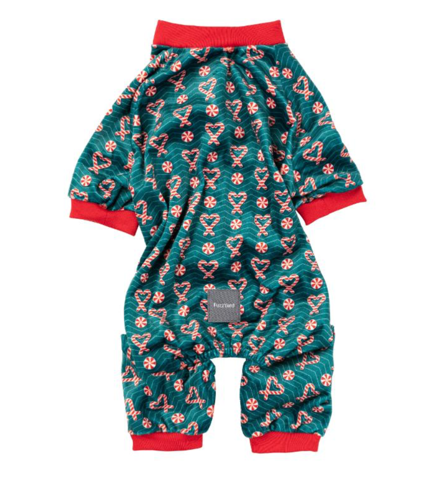 Fuzzyard - I Heart Candy Cane Pajamas