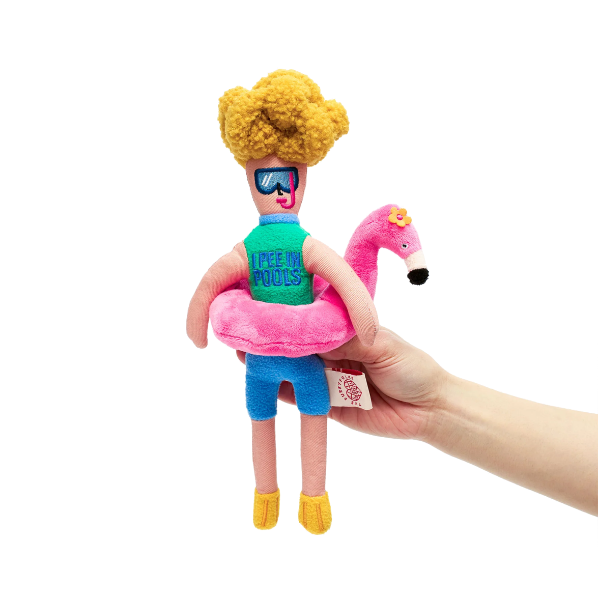 The Furryfolks - Flamingo Hooman Nosework Toy