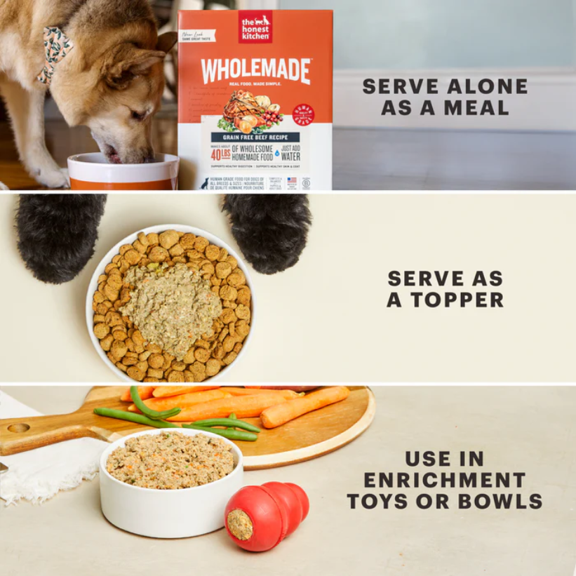 The Honest Kitchen - Wholemade Grain Free - Dehydrated Dog Food