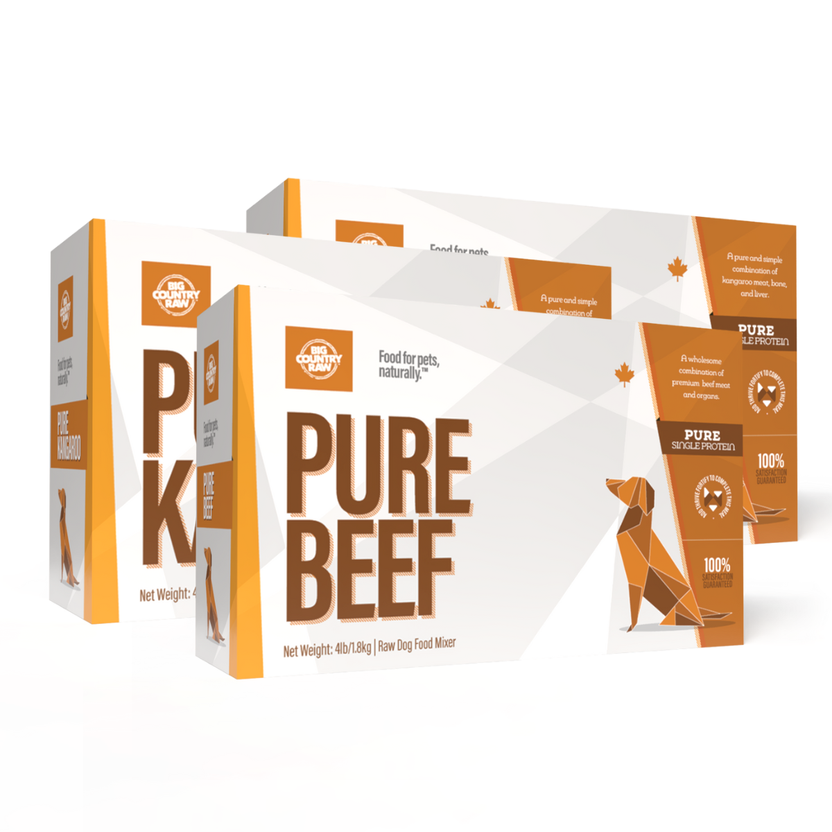 Big Country Raw - Pure Meals - 4 lbs