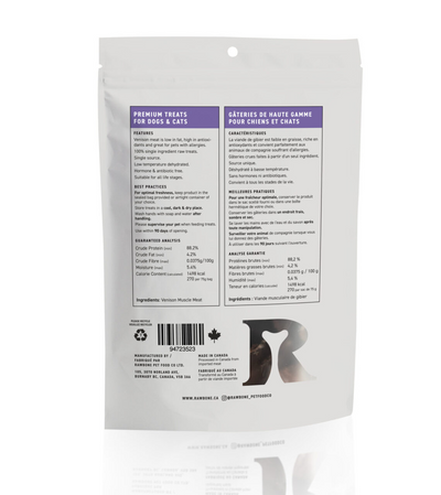 Rawbone Pet Food Co. - Venison Krisps