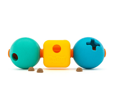 Guru - Treat Trio Dispensing Dog Toy