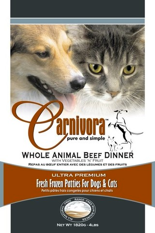 Carnivora - Whole Animal Dinners (with 5% veg & fruit)