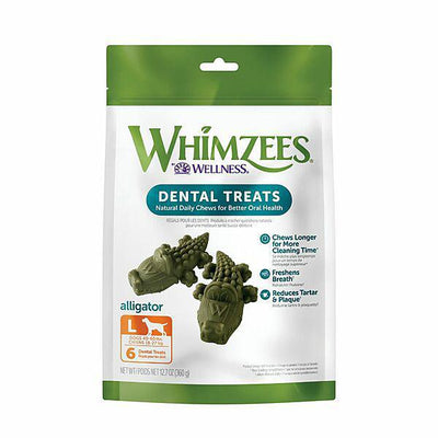 Whimzees - Alligator Dental Chew - Bags