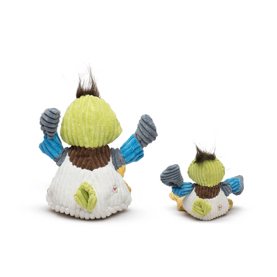 HuggleHounds - Dilly Duck Knottie Plush Dog Toy