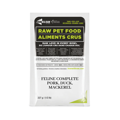 Iron Will Raw - Feline Complete Dinner