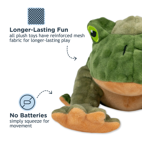 Tall Tails - Animated Frog Dog Toy