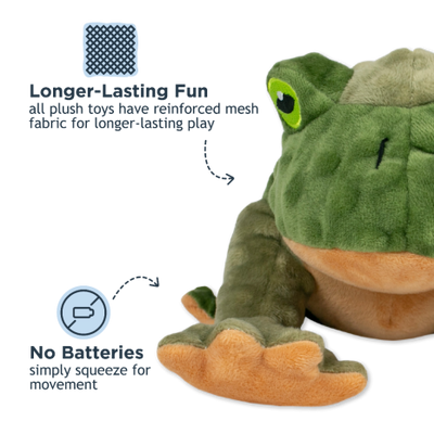 Tall Tails - Animated Frog Dog Toy