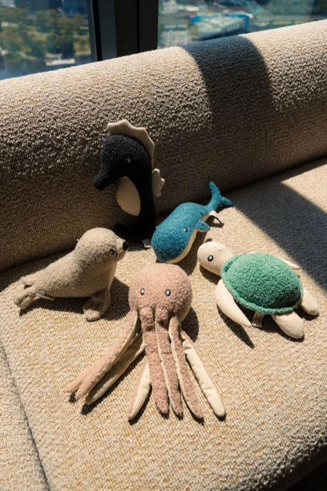 Fuzzyard Life - Soft Blush Octopus Dog Toy
