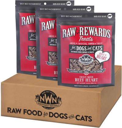 Northwest Naturals - Beef Heart Freeze-Dried Treats - Bulk