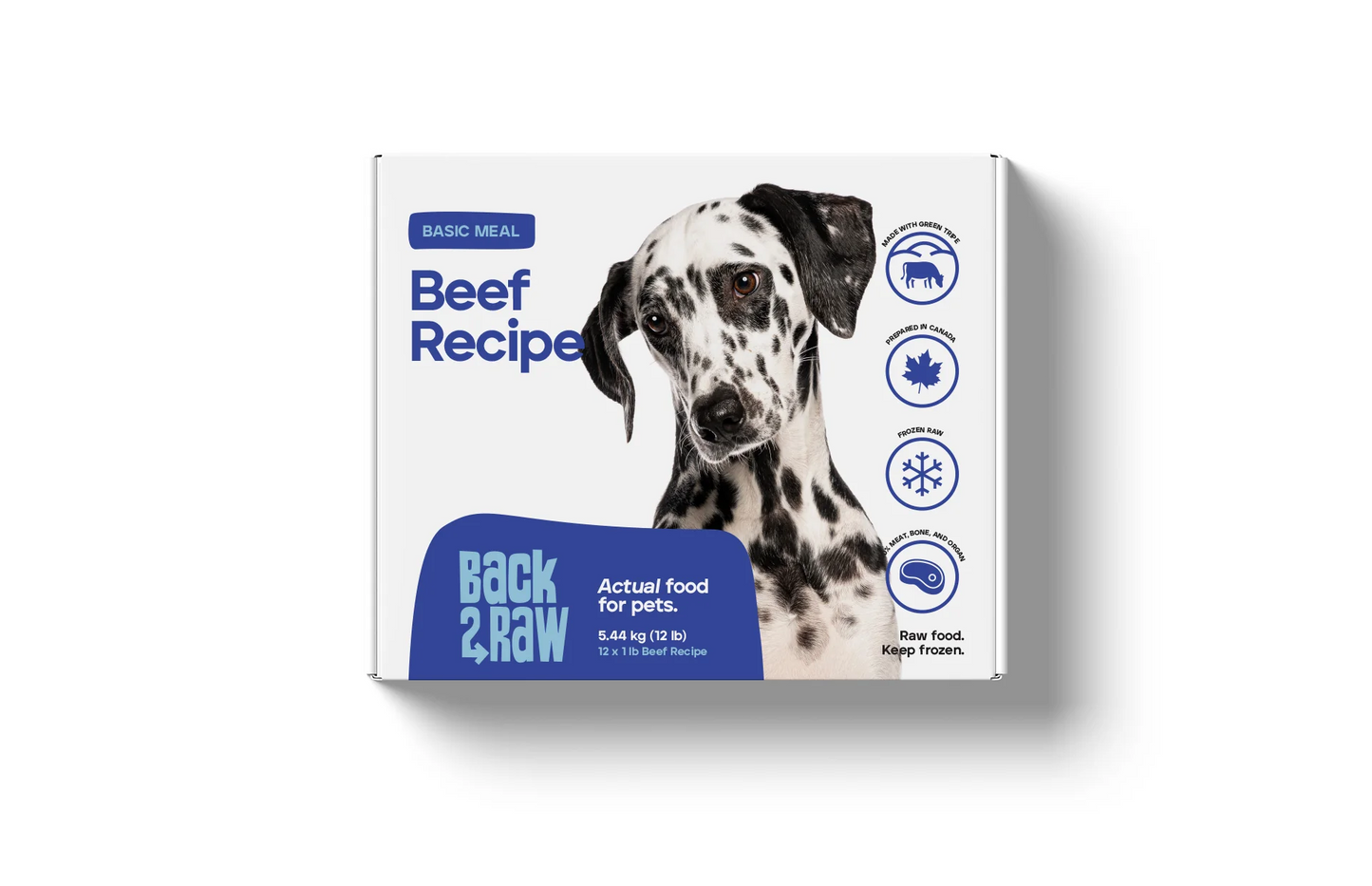 Back2Raw - Basic Meal - Raw Dog Food