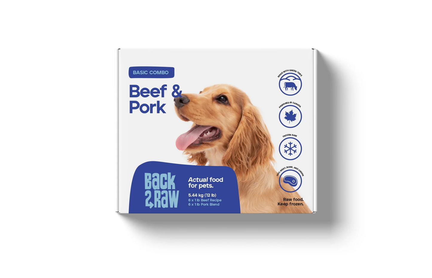 Back2Raw - Basic Meal - Raw Dog Food