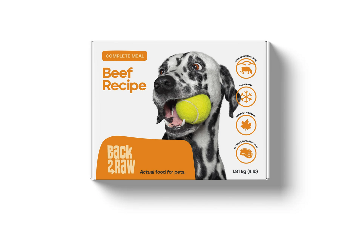 Back2Raw - Complete Meal - Raw Dog Food
