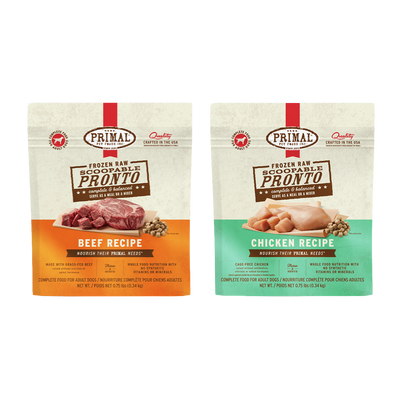 Primal - Frozen Dog Raw Pronto - 12 oz