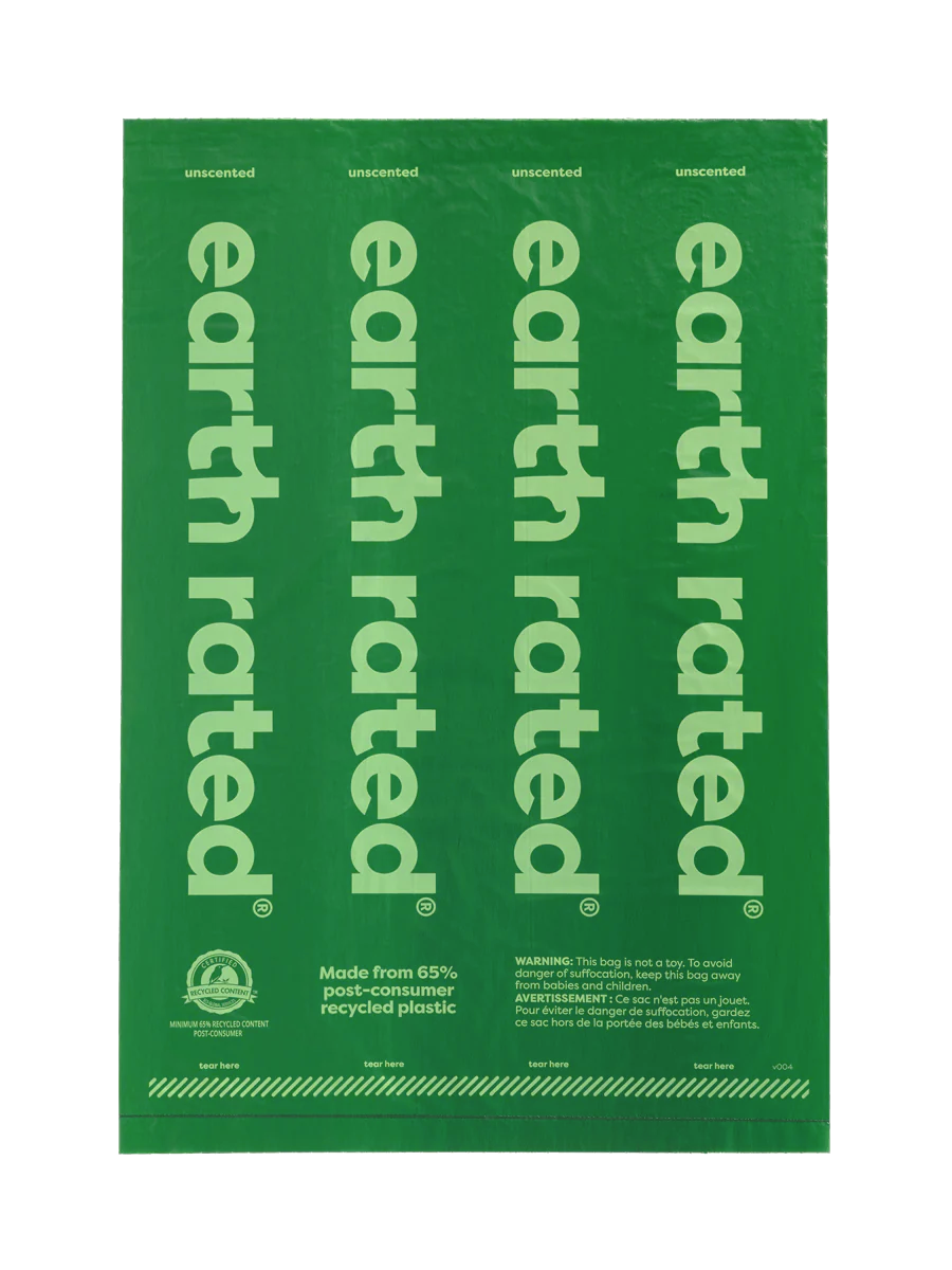 Earth Rated - Unscented Poop Bags
