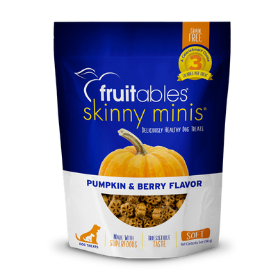 Fruitables - Pumpkin & Berry Skinny Minis Treats