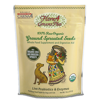 Carna4 - Flora4 Greens Plus - Sprouted Seed Topper