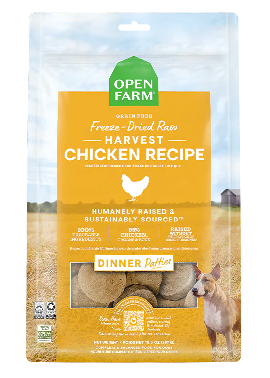 Open Farm - Freeze Dried Raw - Patties