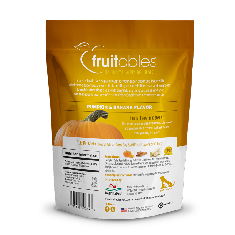 Fruitables - Pumpkin & Banana Treats