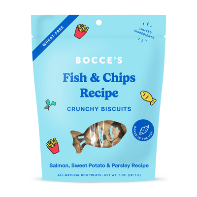 Bocce's Bakery - Fish & Chips Biscuits - 5oz