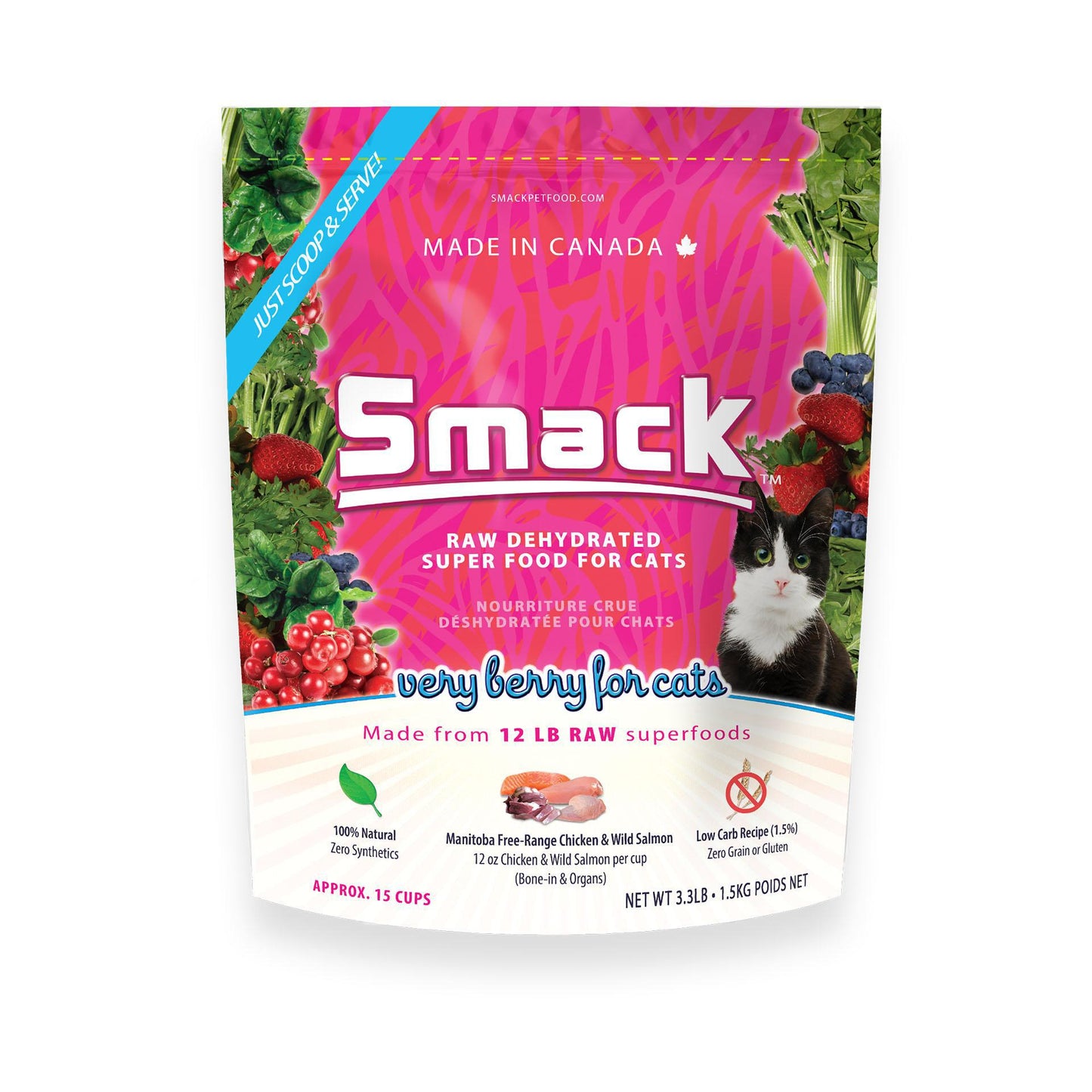 Smack - Dehydrated Raw Cat Food