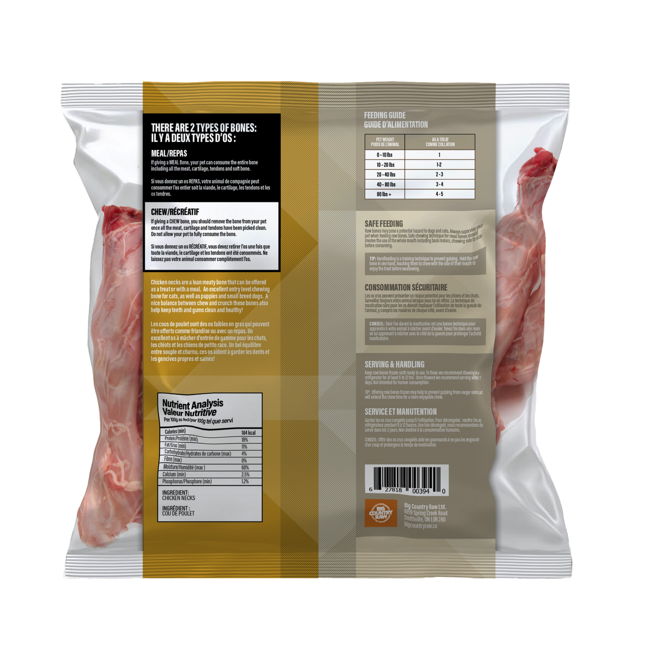 Big Country Raw - Raw Chicken Necks