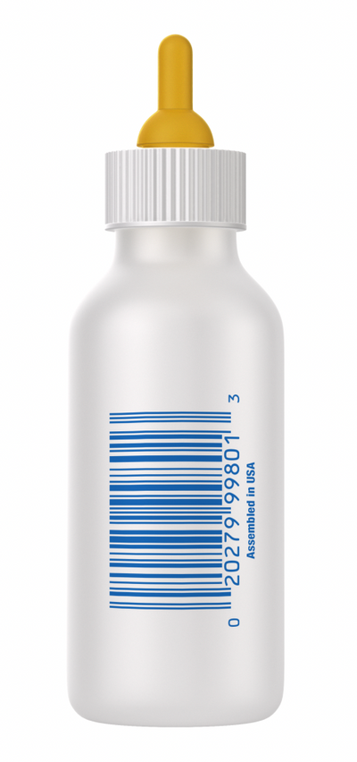 PET-AG - Nurser Bottle 2oz - AARCS DONATION ONLY