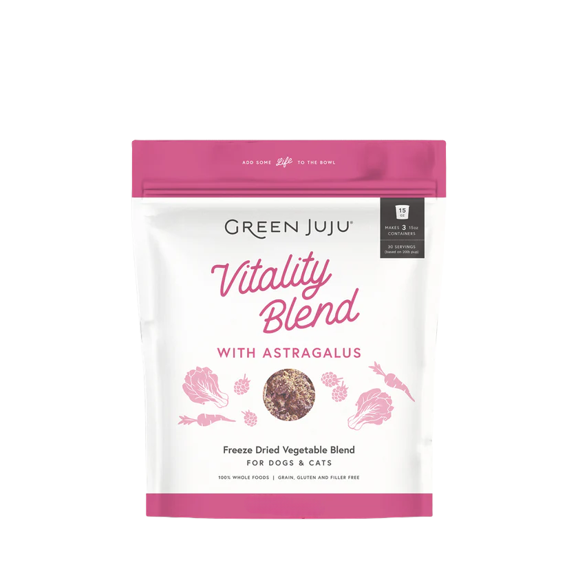 Green Juju - Freeze-Dried Vegetable Blend - Vitality Blend with Astragulas