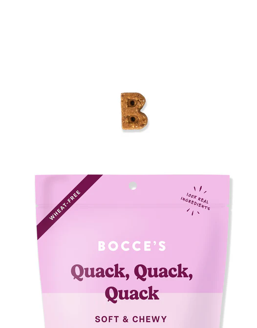 Bocce's Bakery - Quack Quack Quack Soft & Chewy Treats - 6oz