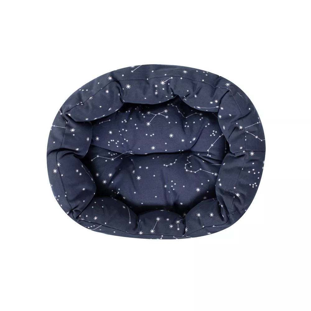 Fringe - Celestial Round Cuddler Dog Bed