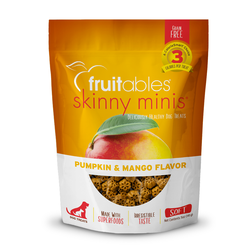 Fruitables - Pumpkin & Mango - Skinny Minis Treats