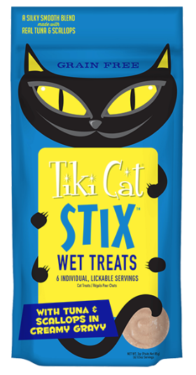 Tiki Cat - Stix - 6 pack -  PARACHUTES FOR PETS
