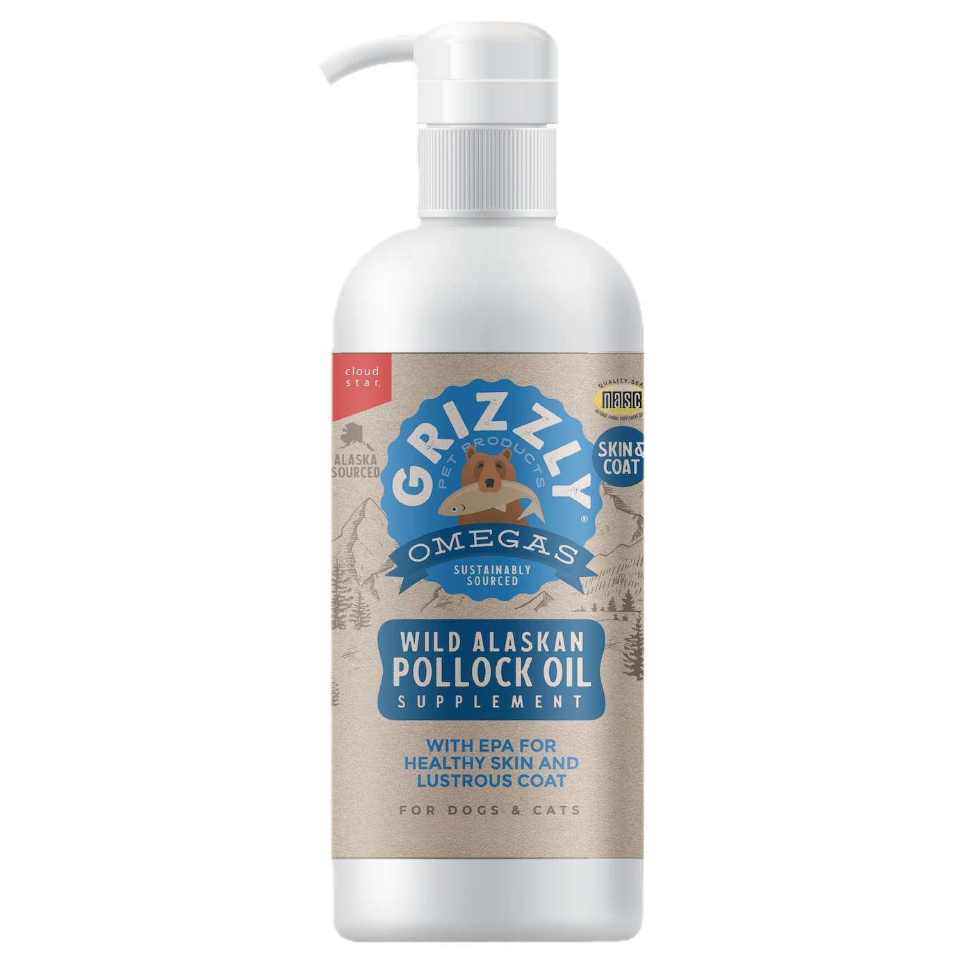 Grizzly Pet Products - Pollock Oil Supplement