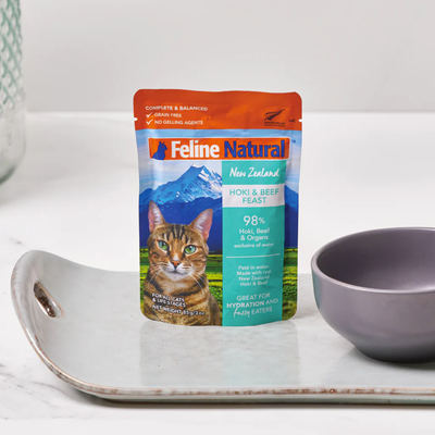 Feline Natural - Feast Pouch Cat Food - 85g